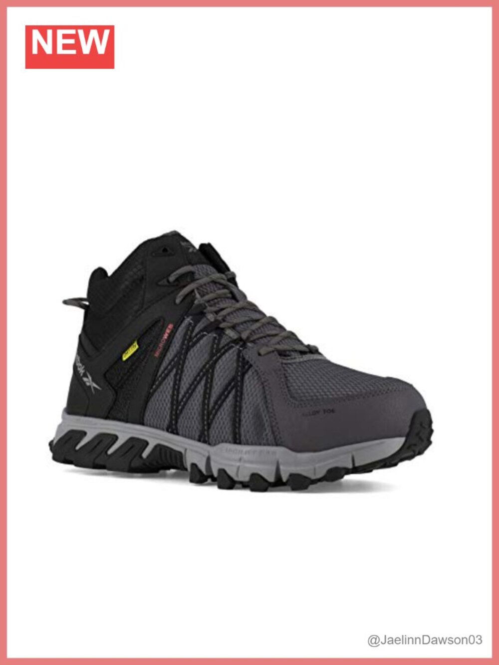 Reebok Work Trailgrip Alloy Toe Waterproof Slip Resistant Work Boot